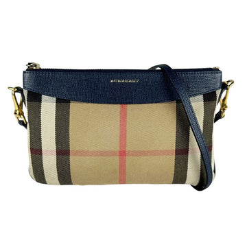 Burberry Shoulder Bag Navy/Beige