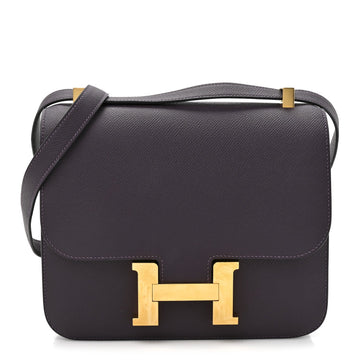 Hermes Epsom Constance 24 Raisin