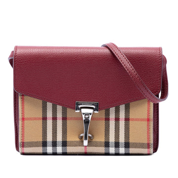 Burberry Small Leather And House Check