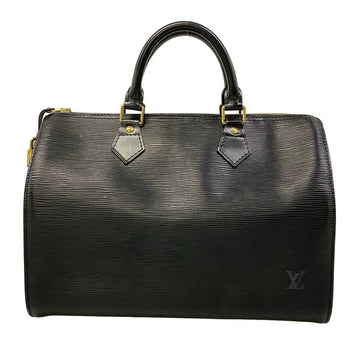 Louis Vuitton Speedy 30 Noir Epi Handbag