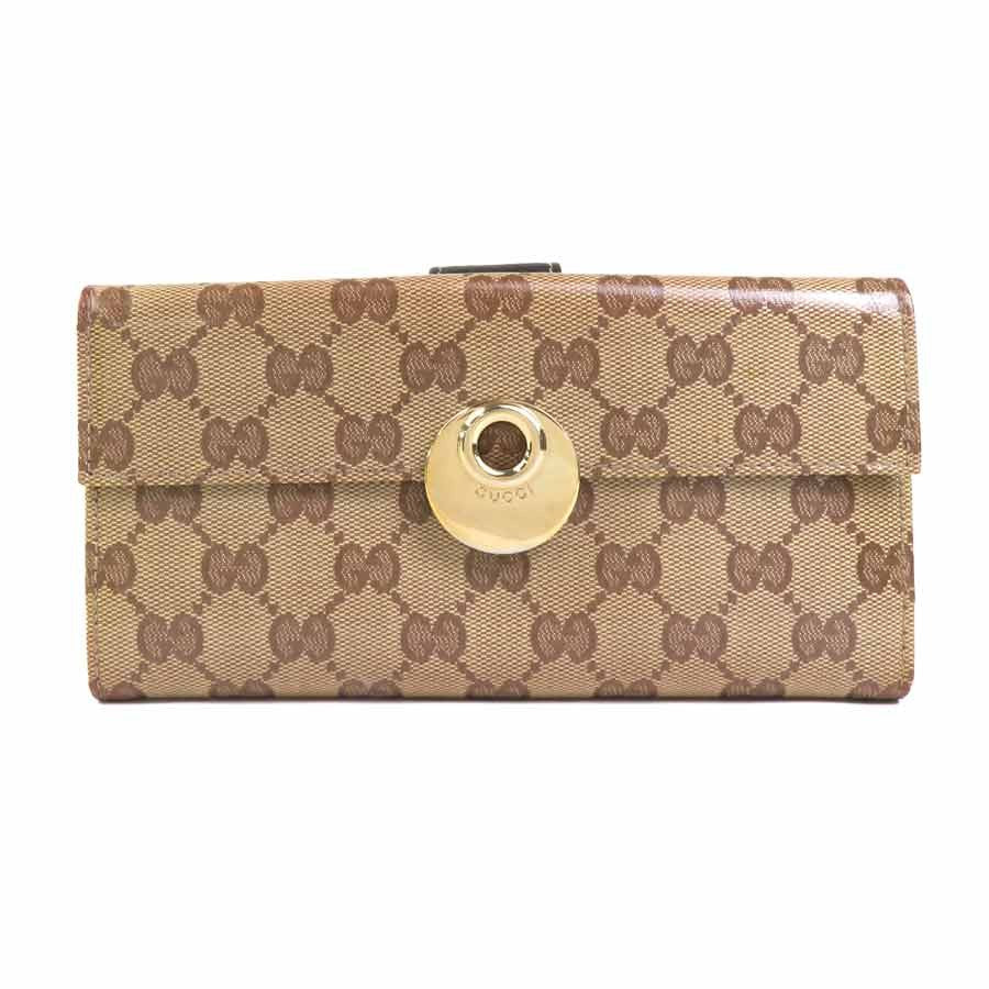 Gucci Gg Crystal Bifold Long Wallet