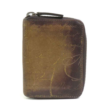 Berluti Coin Purse Case Brown