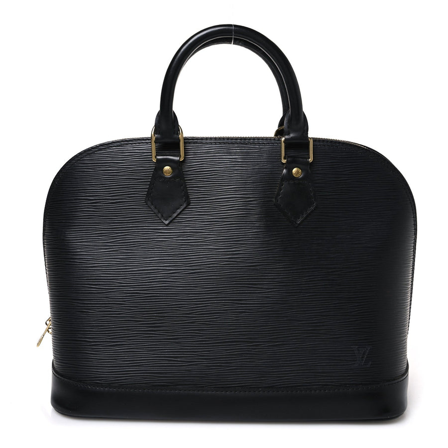 Louis Vuitton Epi Alma Pm Black