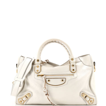 Balenciaga City Classic Metallic Edge