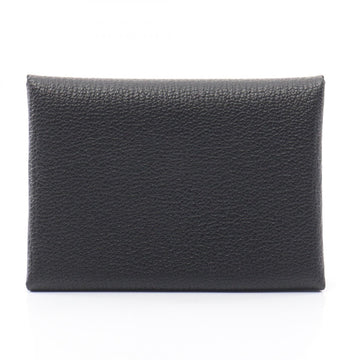Hermes Calvi Duo Coin K Wallet Chevre