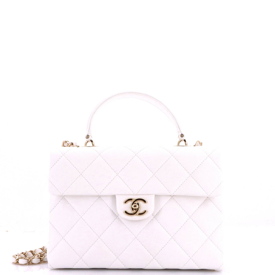 Chanel Retro Twist Top Handle Flap