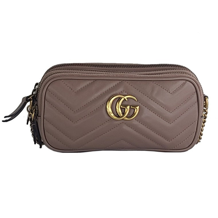 Gucci Gg Marmont Mini Chain Bag