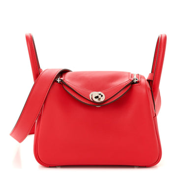 Hermes Swift Mini Lindy 20 Rouge De