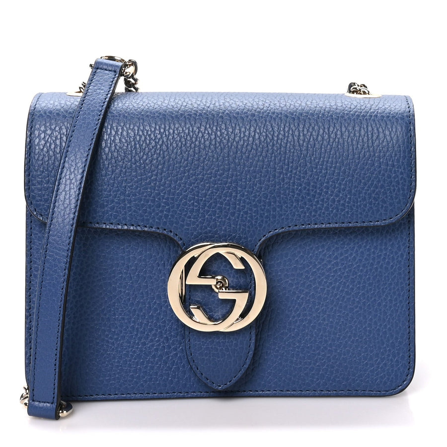 Gucci Dollar Calfskin Small Interlocking