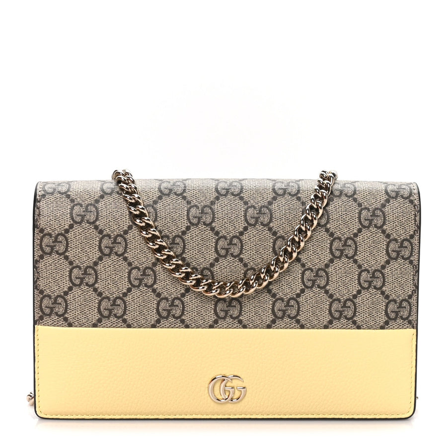 Gucci Dollar Calfskin Gg Supreme Mini