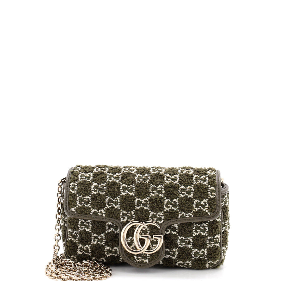Gucci Gg Marmont Flap Bag Matelasse