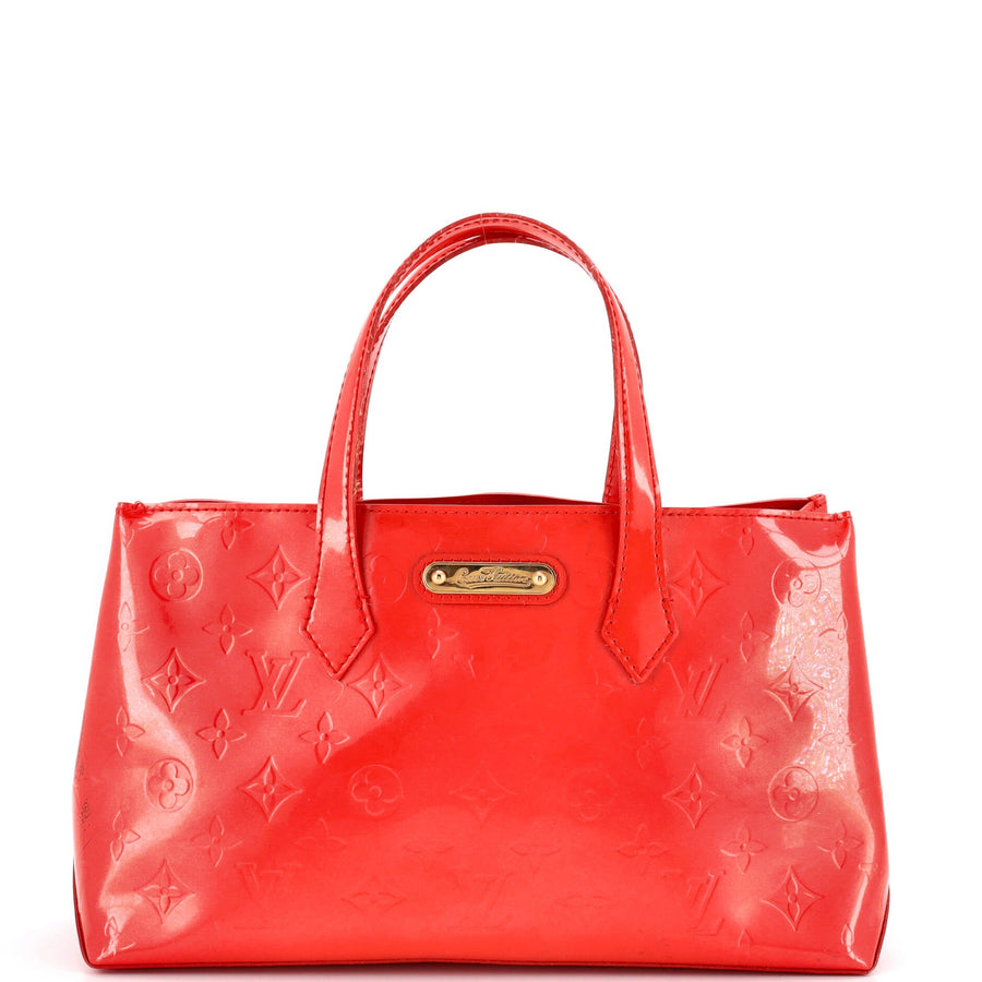Louis Vuitton Wilshire Handbag Vernis Pm