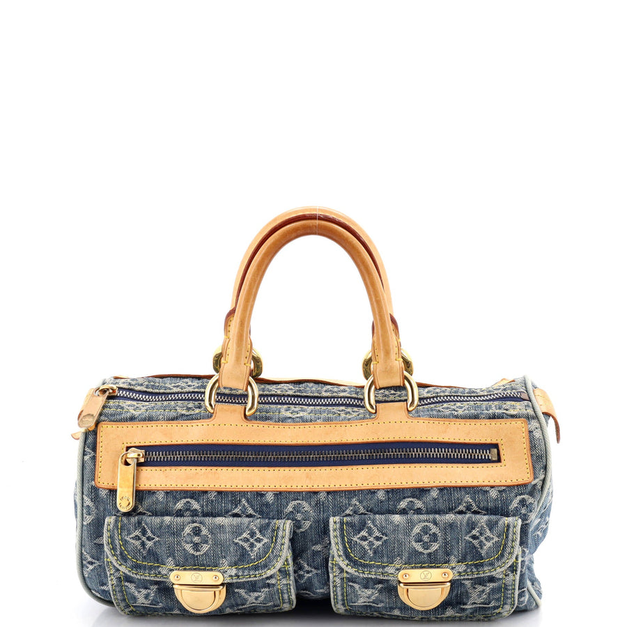 Louis Vuitton Neo Speedy Bag Denim