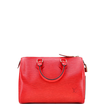 Louis Vuitton Speedy Handbag Epi Leather