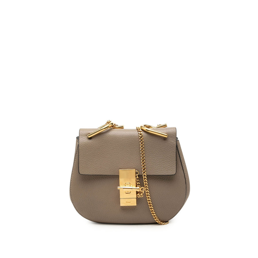 Chloé Mini Grained Lambskin Drew