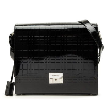 Burberry House Check Embossed Patent