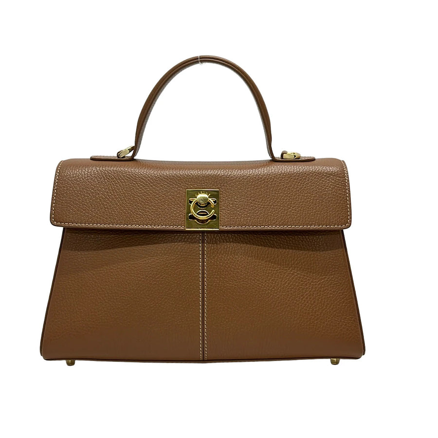 Cafune Stance Bag Light Brown Leather