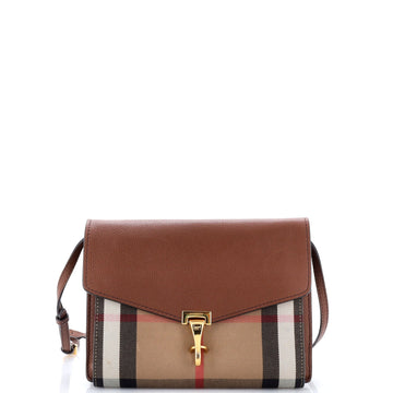 Burberry Macken Crossbody Bag Leather