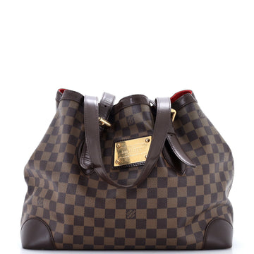 Louis Vuitton Hampstead Handbag Damier