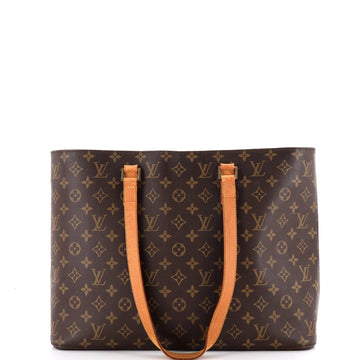 Louis Vuitton Luco Handbag Canvas