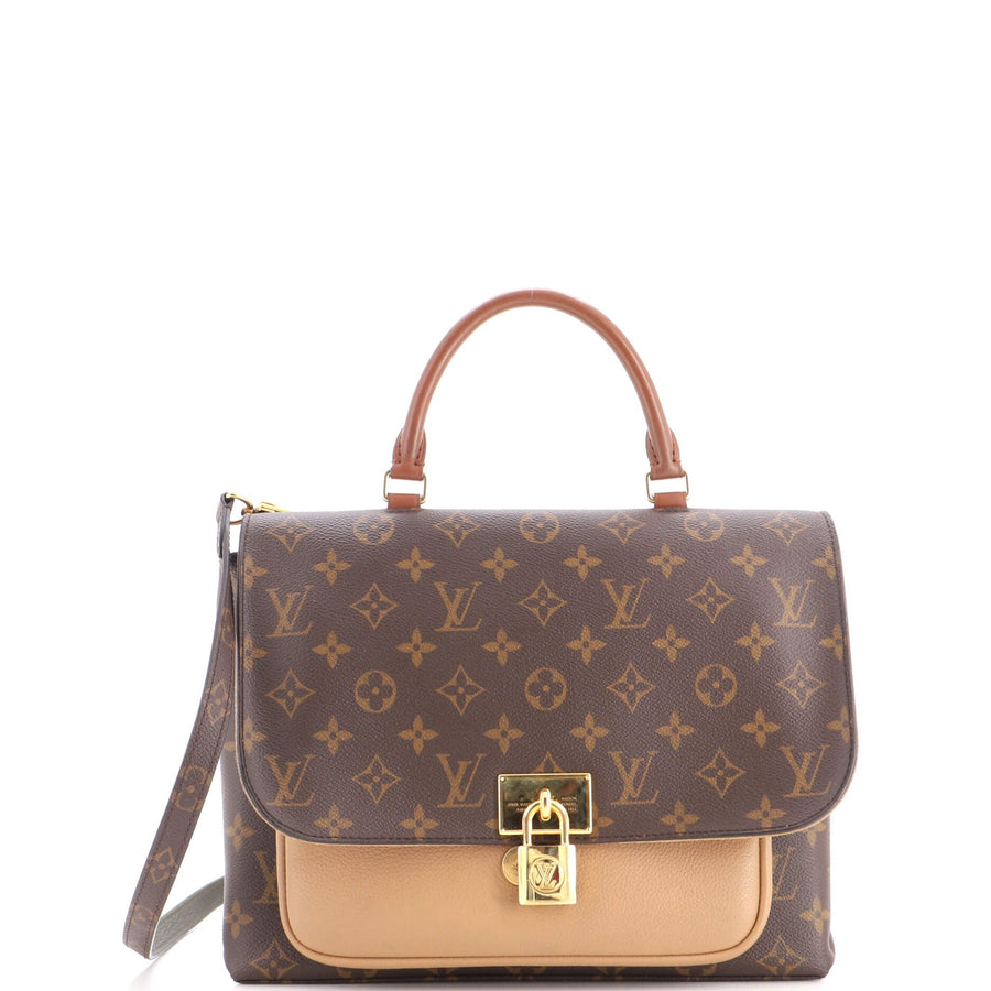 Louis Vuitton Marignan Handbag Canvas