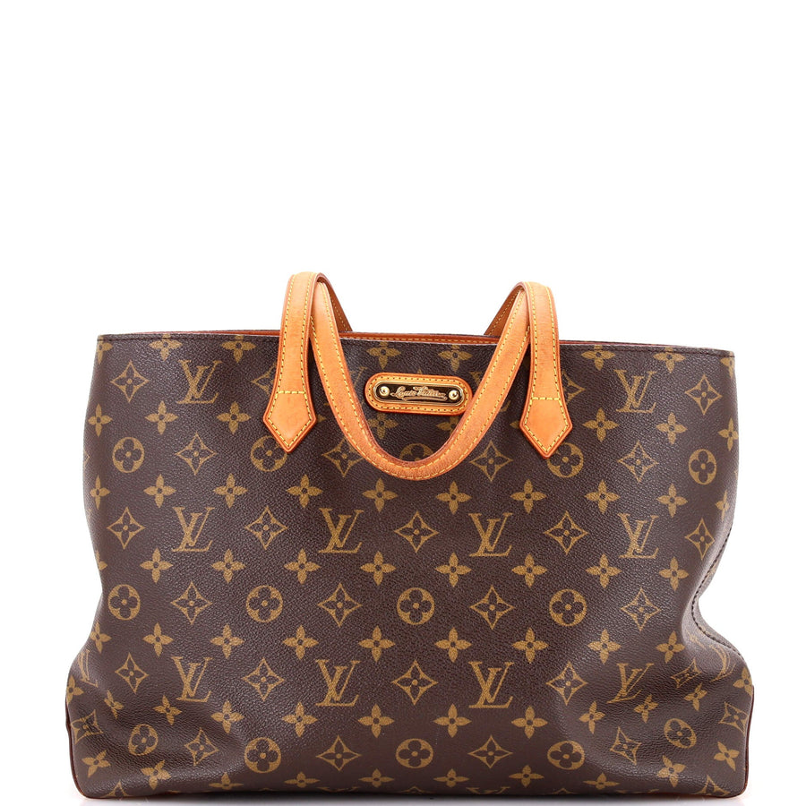 Louis Vuitton Wilshire Handbag Canvas Mm