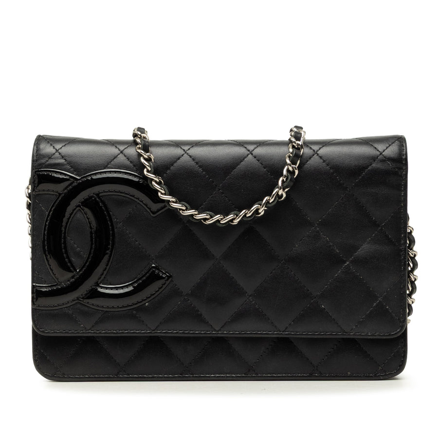 Chanel Cambon Wallet On Chain Quilted