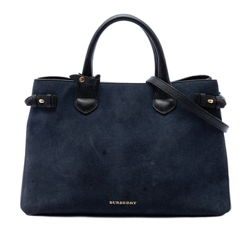 Burberry Banner Tote Leather And House
