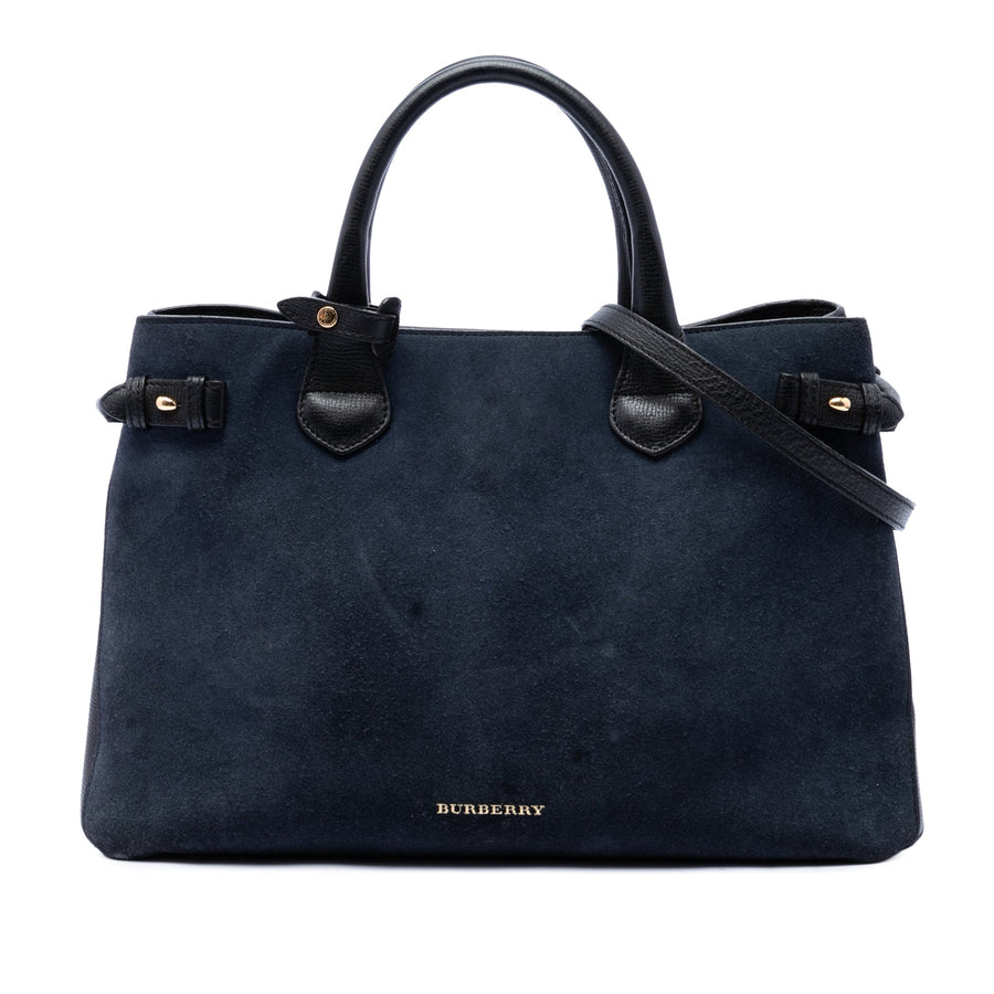 Burberry Banner Tote Leather And House