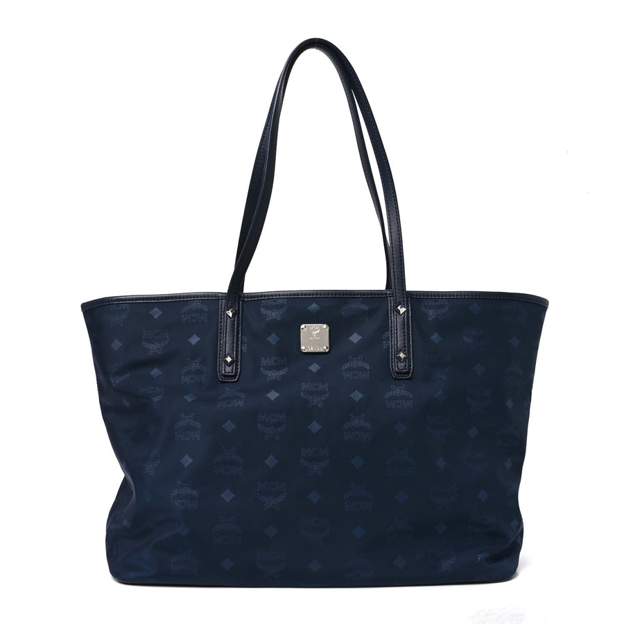 Mcm Nylon Medium Dieter Shopper Tote