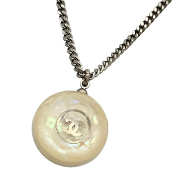 Chanel Cc Logos Clear Lucite Shell Motif