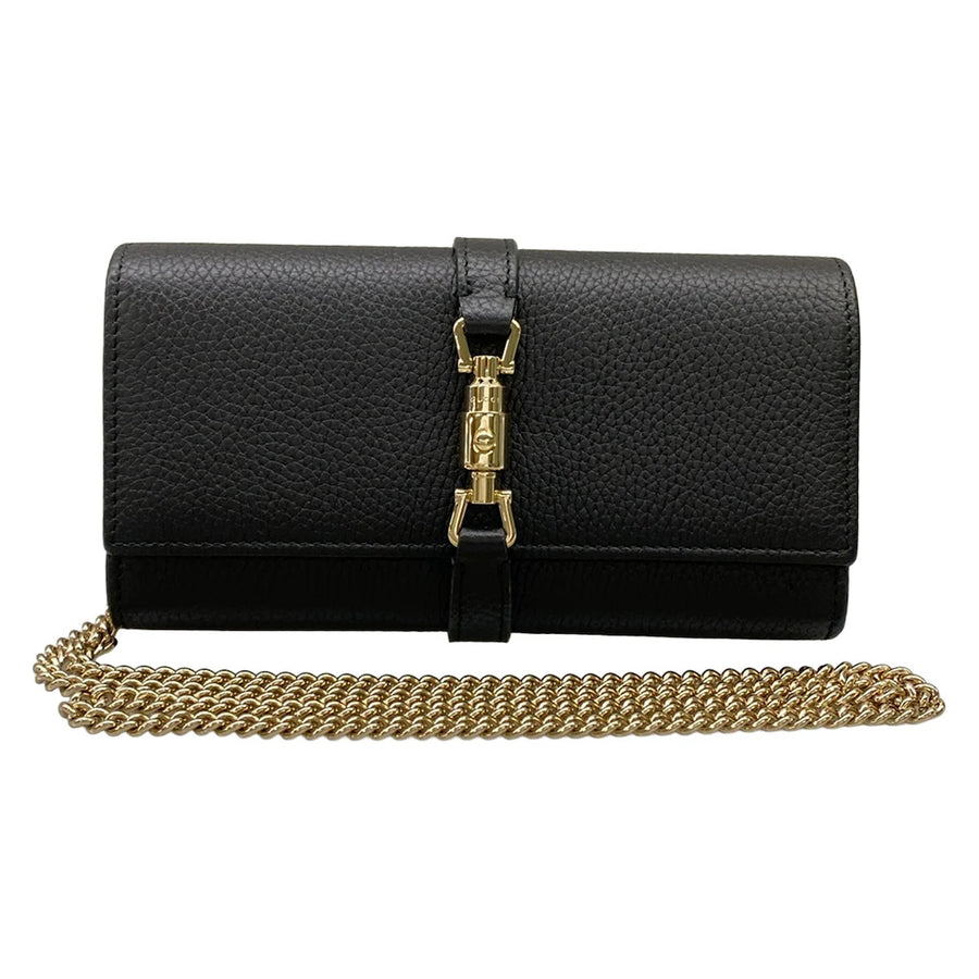 Gucci Jackie Black Leather Other Style