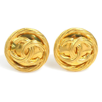 Chanel Vintage Cc Logo Earrings