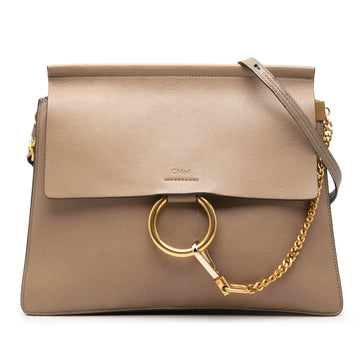 Chloe Faye Shoulder Bag Leather Medium