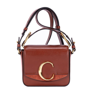 Chloe C Flap Bag Leather Mini