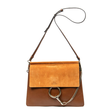 Chloe Faye Shoulder Bag Leather Medium