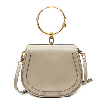 Chloe Nile Crossbody Bag Leather Medium