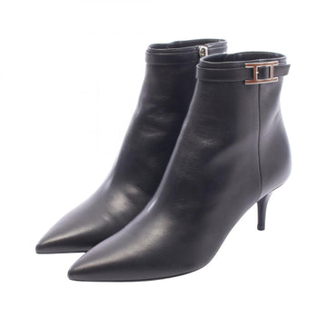 Hermes Blanche Short Boots Heels #38
