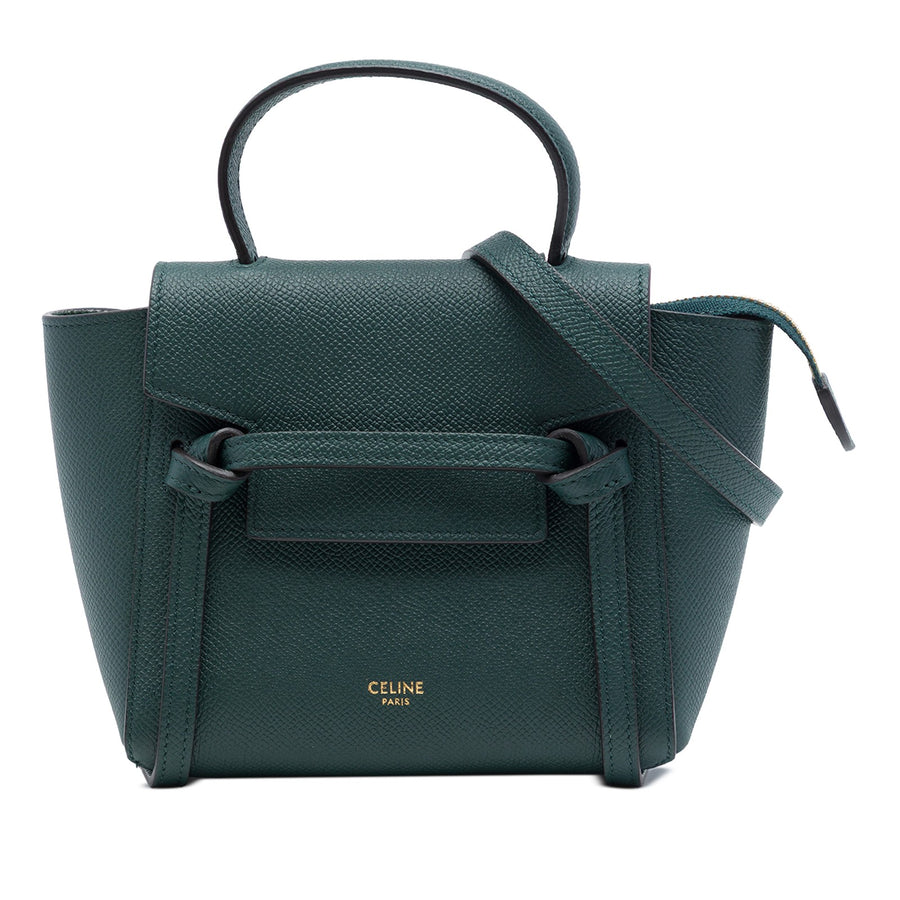 Celine Pico Grained Calfskin Belt Bag