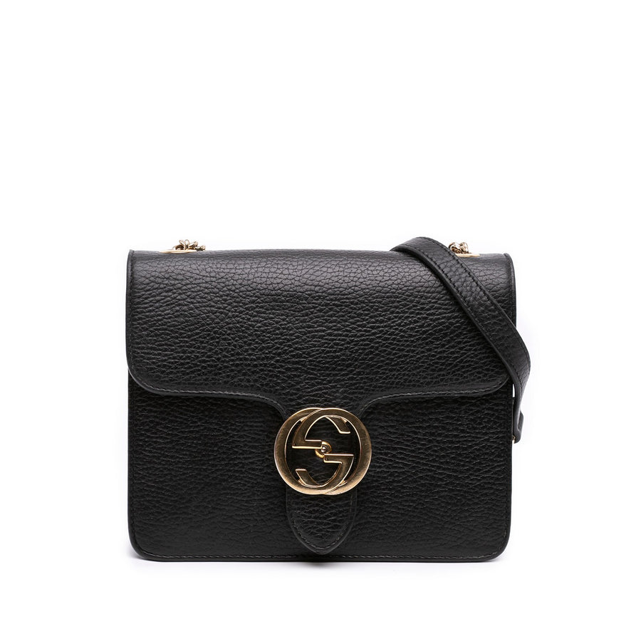 Gucci Small Dollar Calfskin Interlocking