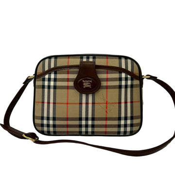 Burberry Camera Bag Vintage Check Canvas
