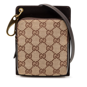 Gucci Gg Canvas Crossbody Pre-Loved Bag