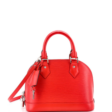 Louis Vuitton Alma Handbag Epi Leather