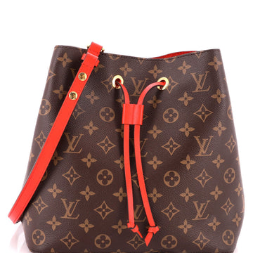 Louis Vuitton Neonoe Handbag Canvas With