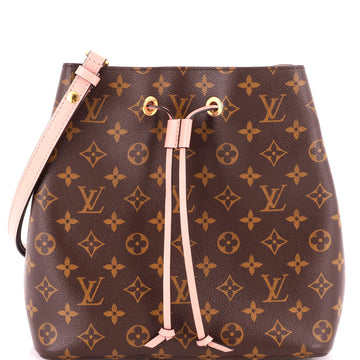 Louis Vuitton Neonoe Handbag Canvas With
