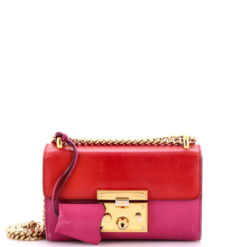 Gucci Padlock Shoulder Bag Leather Small