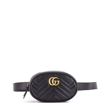 Gucci Gg Marmont Belt Bag Matelasse