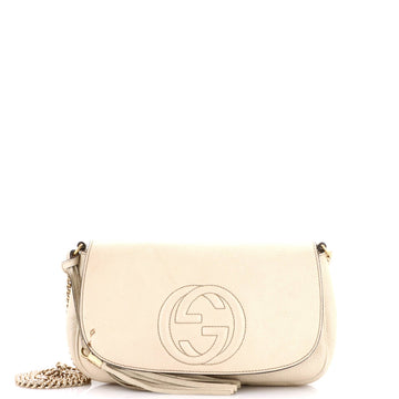 Gucci Soho Chain Crossbody Bag Leather
