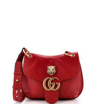 Gucci Gg Marmont Animalier Shoulder Bag