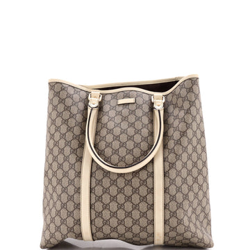 Gucci Joy Tote Gg Coated Canvas With